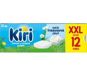 Kiri Tavený sýr
z tvarohu a smetany Kiri Tavený sýr
z tvarohu a smetany