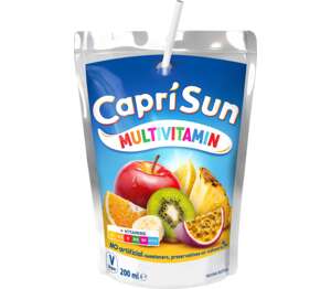 Capri-Sun Ovocný nápoj
různé druhy Capri-Sun Ovocný nápoj
různé druhy