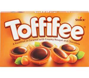 Toffifee Lískové ořechy v karamelu Toffifee Lískové ořechy v karamelu