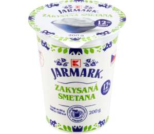 K-Jarmark Zakysaná smetana
tuk 12 % K-Jarmark Zakysaná smetana
tuk 12 %