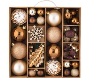 LIV & BO Ozdoby 51kusů
zlaté LIV & BO Ozdoby 51kusů
zlaté