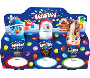 Lentilky Čokoládové figurky Lentilky Čokoládové figurky