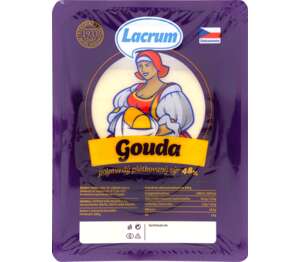 Gouda polotvrdý sýr
plátky Gouda polotvrdý sýr
plátky