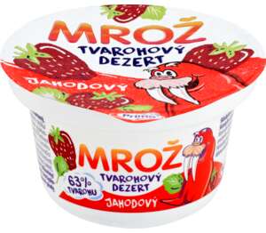 Mrož Tvarohový dezert
jahodový