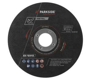 PARKSIDE PERFORMANCE Sada řezných kotoučů
12dílná