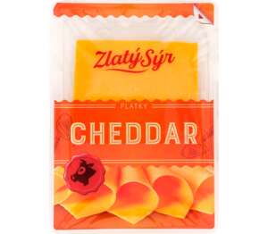 Zlatý sýr Cheddar
plátky Zlatý sýr Cheddar
plátky