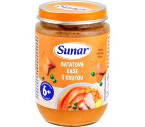 Sunar Batátová kaše s krůtou Sunar Batátová kaše s krůtou