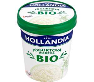 HOLLANDIA BIO Zmrzlina
s jogurtem a smetanou