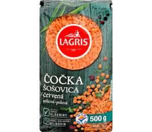 Lagris Čočka červená
půlená Lagris Čočka červená
půlená