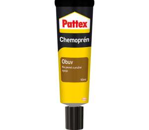 PATTEX Chemoprén obuv
50 ml PATTEX Chemoprén obuv
50 ml