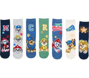 PAW PATROL Ponožky
23/26 - 31/34, 7 párů PAW PATROL Ponožky
23/26 - 31/34, 7 párů