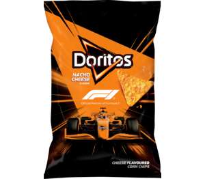 Doritos Tortilla chips
s příchutí sýru Doritos Tortilla chips
s příchutí sýru