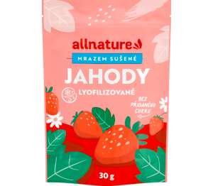 Allnature Lyofilizované ovoce
jahody Allnature Lyofilizované ovoce
jahody