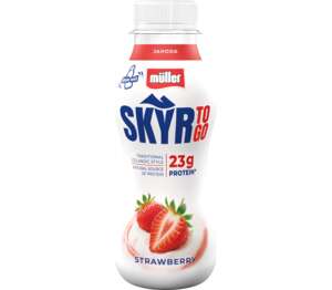 Müller Skyr, mléčný nápoj
různé druhy Müller Skyr, mléčný nápoj
různé druhy