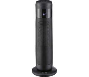 TRONIC Věžový keramický ohřívač
s ventilátorrem, černý TRONIC Věžový keramický ohřívač
s ventilátorrem, černý