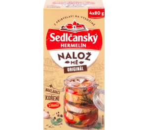 Sedlčanský Hermelín Nalož mě
Originál Sedlčanský Hermelín Nalož mě
Originál