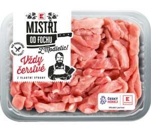K-Mistři od fochu Vepřové nudličky
z kýty K-Mistři od fochu Vepřové nudličky
z kýty