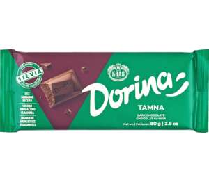 Dorina Tamna ili mliječna čokolada
MPC 2.5.2025=2,99€ Dorina Tamna ili mliječna čokolada
MPC 2.5.2025=2,99€