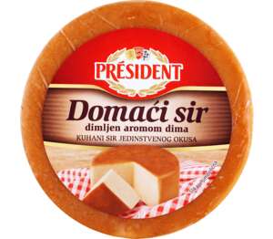 President Domaći sir Dimljeni
MPC 2.5.2025=5,49€ President Domaći sir Dimljeni
MPC 2.5.2025=5,49€