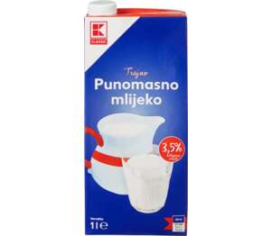 K- Classic Trajno mlijeko
MPC 2.5.2025=1,15€ K- Classic Trajno mlijeko
MPC 2.5.2025=1,15€