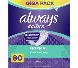 Always Dnevni ulošci
MPC 2.5.2025=3,69€ Always Dnevni ulošci
MPC 2.5.2025=3,69€