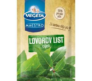 Vegeta Maestro Lovorov list
MPC 2.5.2025=0,89€