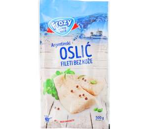 Frozy Filet oslića
MPC 2.5.2025=4,79€ Frozy Filet oslića
MPC 2.5.2025=4,79€