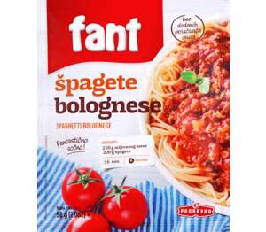 Fant Mješavina špagete bolognese
MPC 2.5.2025=1,39€ Fant Mješavina špagete bolognese
MPC 2.5.2025=1,39€