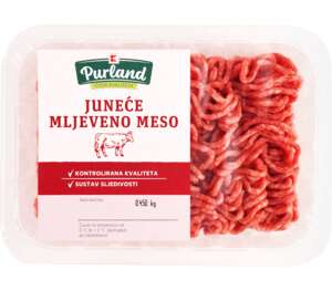 K-Purland Juneće mljeveno meso
MPC 2.5.2025=4,95€