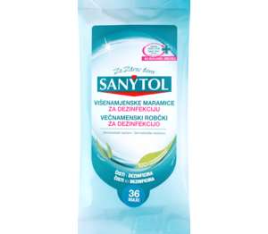 Sanytol Maramice za dezinfekciju
MPC 2.5.2025=3,39€