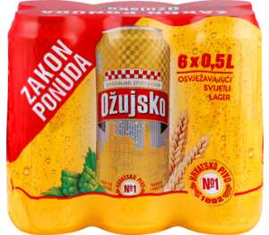 Ožujsko Svijetlo pivo
MPC 2.5.2025=7,49€