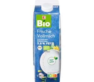 K-Bio Svježe mlijeko, 3,8% m.m.
MPC 2.5.2025=1,49€