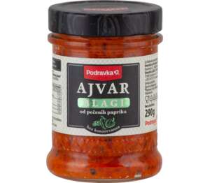 Podravka Ajvar
MPC 2.5.2025=3,85€ Podravka Ajvar
MPC 2.5.2025=3,85€