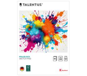 Talentus Blok za crtanje A4, 80 list.