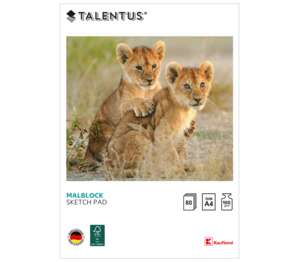Talentus Blok za crtanje A4, 80 list.