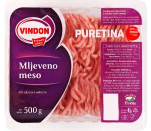 Vindon Pureće mljeveno meso
MPC 2.5.2025=5,49€