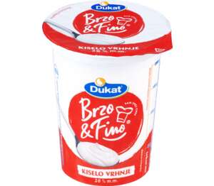 Dukat kiselo vrhnje 20% mm 200 g
MPC 2.5.2025=1,19€