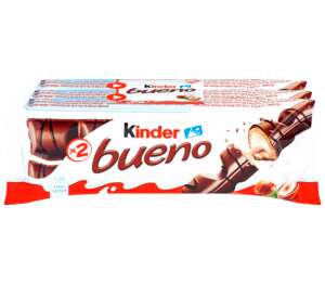 Kinder Bueno Čokoladni prutić
MPC 2.5.2025=3,19€