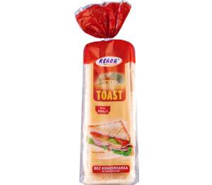 Klara Toast kruh
MPC 2.5.2025=1,95€