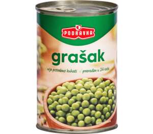 Podravka grašak
MPC 2.5.2025=1,49€ Podravka grašak
MPC 2.5.2025=1,49€