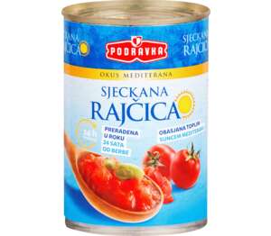 Podravka rajčica sjeckana
MPC 2.5.2025=1,99€ Podravka rajčica sjeckana
MPC 2.5.2025=1,99€