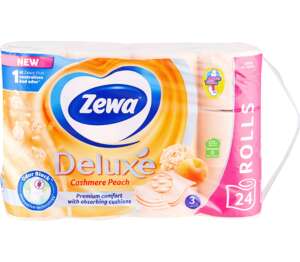 Zewa Deluxe Toaletni papir
MPC 2.5.2025=6,89€ Zewa Deluxe Toaletni papir
MPC 2.5.2025=6,89€