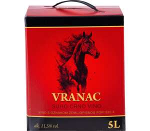 Vranac Crno vino
MPC 2.5.2025=11,99€