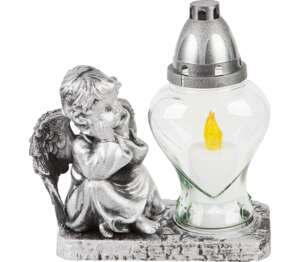 Statua anđeo s lamp. vrijeme gorenja cca. 70dana