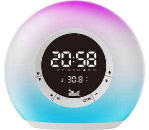 Meanit Radio budilica zvučnik s LED Meanit Radio budilica zvučnik s LED
