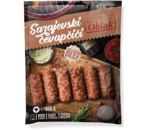 Sarajevski čevapčiči
MPC 2.5.2025=12,89€