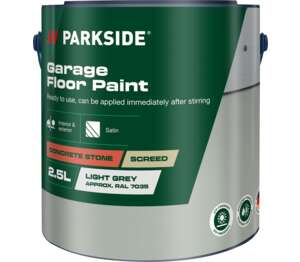 PARKSIDE Premaz za podove garaža
MPC 10.09.2026=21,99€ PARKSIDE Premaz za podove garaža
MPC 10.09.2026=21,99€