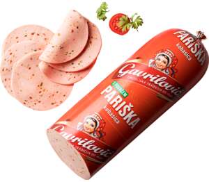Gavrilović Pariška kobasica
MPC 29.7.2025=6,90€ Gavrilović Pariška kobasica
MPC 29.7.2025=6,90€