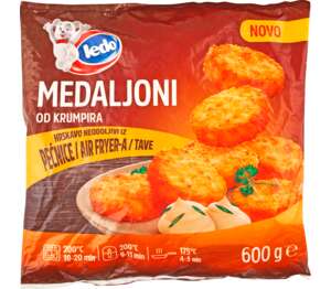Ledo Medaljoni od krumpira
MPC 13.11.2025=4,29€