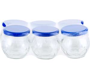 Staklenka s poklopcem, 200ml 